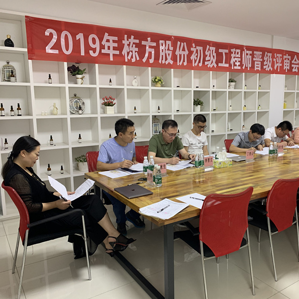 匠心筑夢，人才培養(yǎng)丨棟方股份2019初級工程師晉級評審會順利舉行